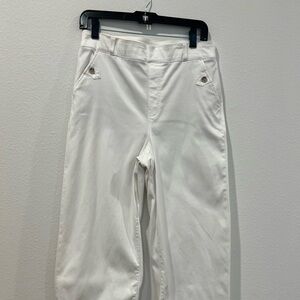 Like New Spanx White Jeans.  Size L